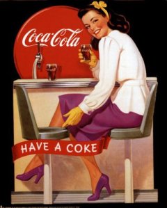 coca cola advertizing