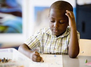 black-boy at school