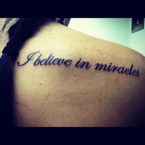 I believe in Miracles